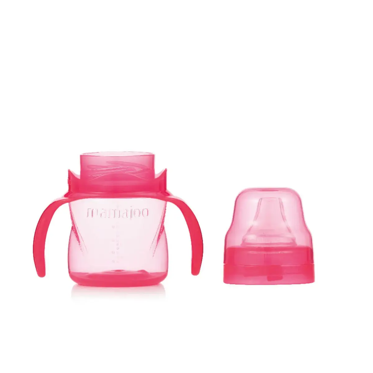 Mamajoo Kulplu Eğitici Bardak 160 ml Pembe