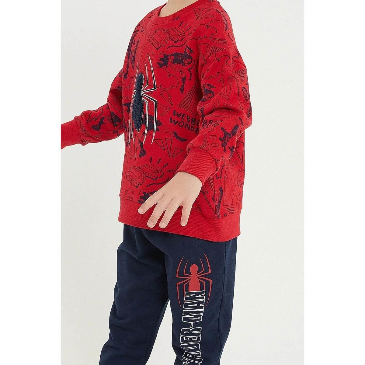 Spider Man Eşofman Takımı Kırmızı