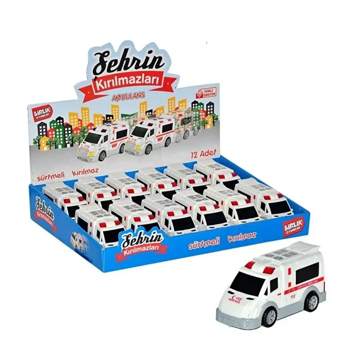 Şehrin Kırılmazları Sürtmeli Ambulans