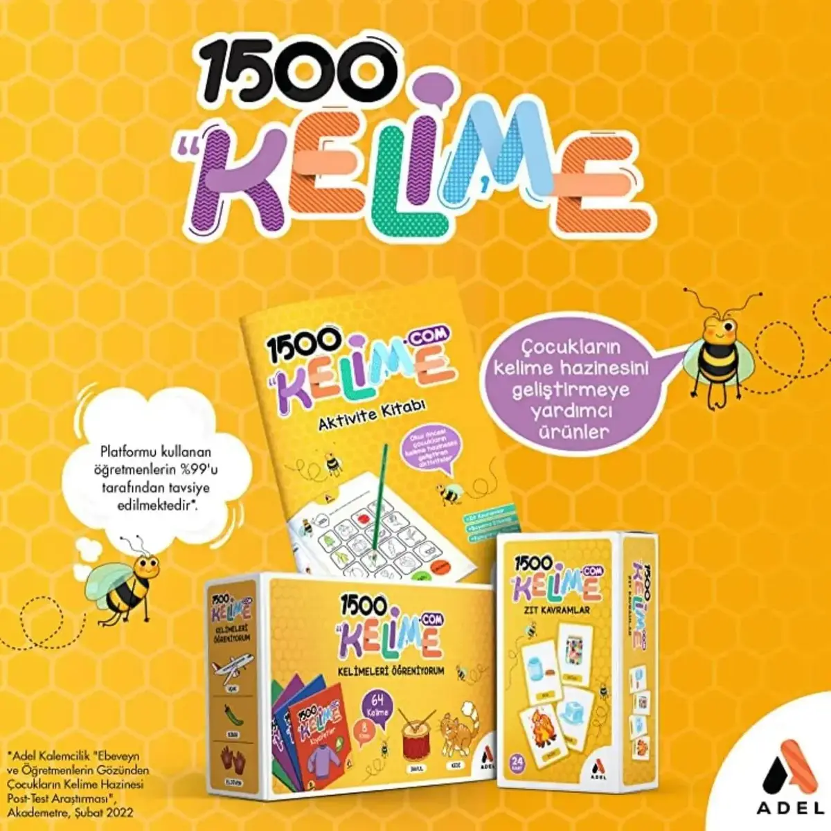 Adel Kelimeleri Öğreniyorum 1.500 Kelime