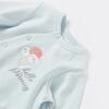 Bibaby Organik Tulum Pretty Ears Bunny Mint - Ekru