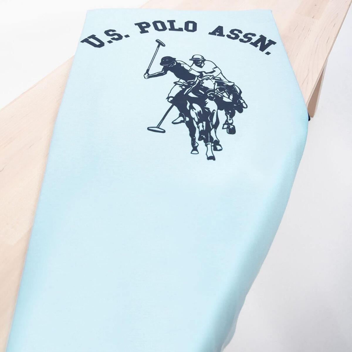 U.S Polo Battaniye Açık Turkuaz