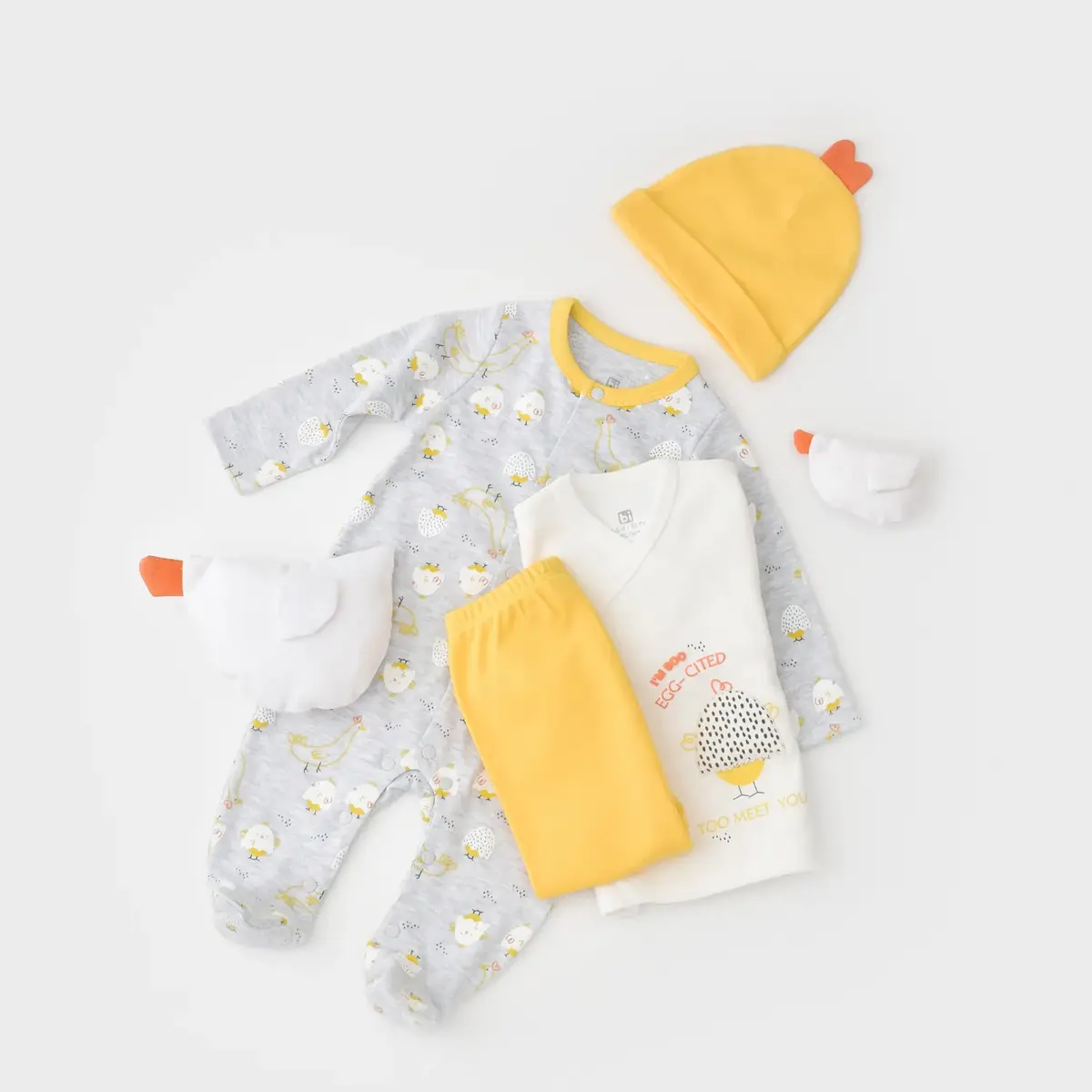 Bibaby Hastane Çıkışı 10lu Chick And Chick Sarı - Kar Melanj