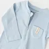 Bibaby Organik Tulum Patiksiz Soft Modal Mavi