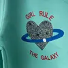 Winimo Çocuk Eşofman Altı Girl Rule Baskılı Açık Yeşil