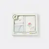 Bibaby Organik Zıbın Takımı Pretty Ears Bunny Prematüre Mint - Ekru