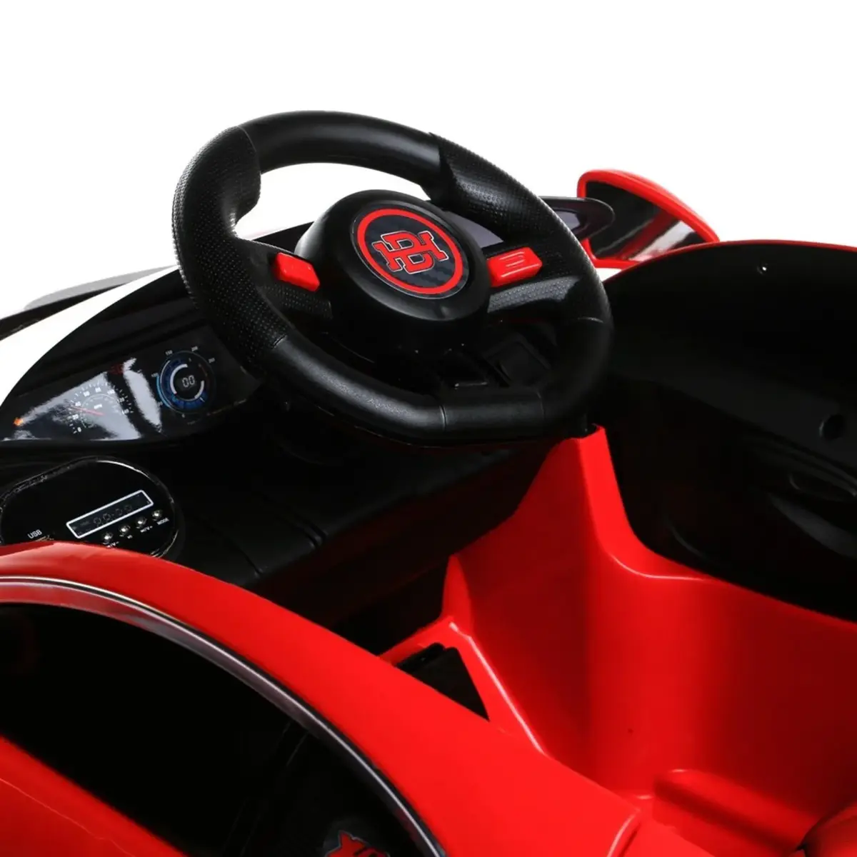 Babyhope Bugo Drive Akülü Araba 12 Volt Kırmızı