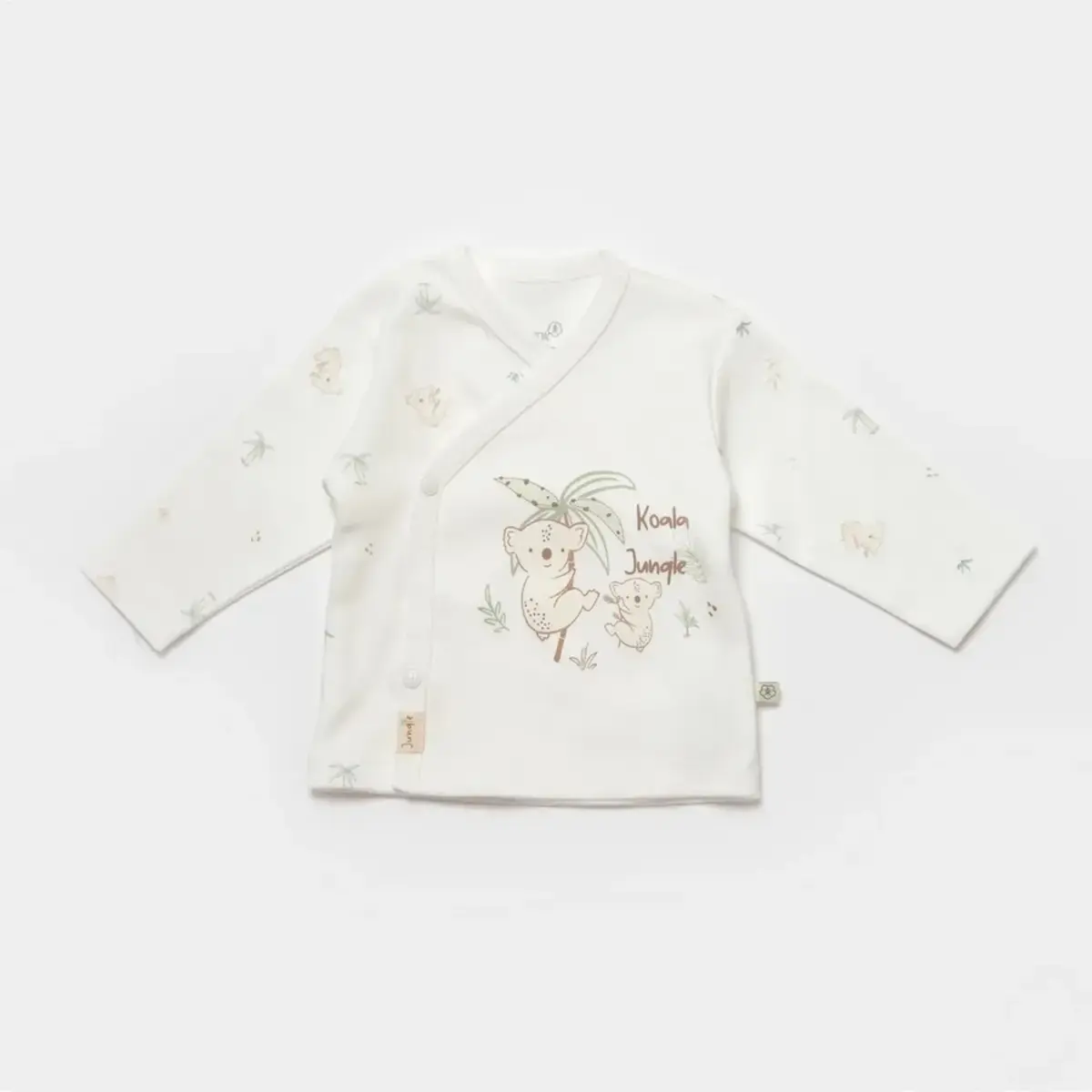Bibaby Organik Zıbın Takımı 3lü Koala Jungle Mint