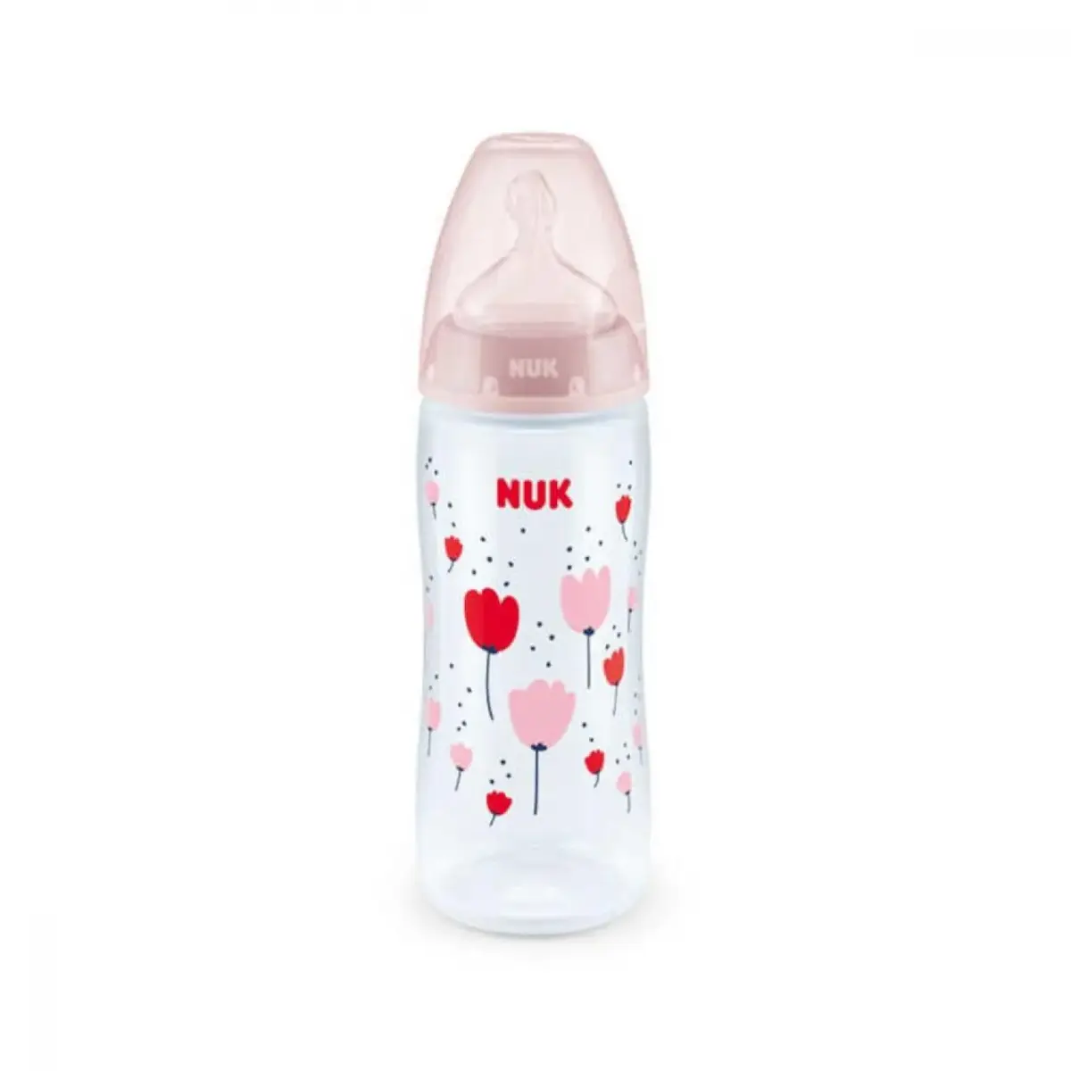 Nuk FC Plus Dereceli PP Biberon 300 ml Pembe