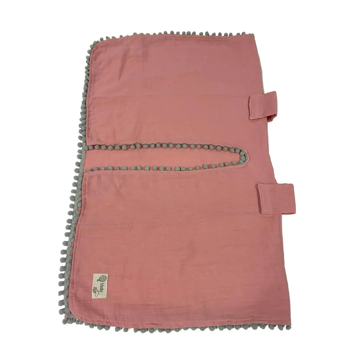 Bibaby Müslin Puset Örtüsü Pembe