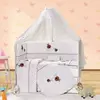 Tofin Bebek Uyku Seti Puanlı Uğur Böceği 70x130 Kırmızı