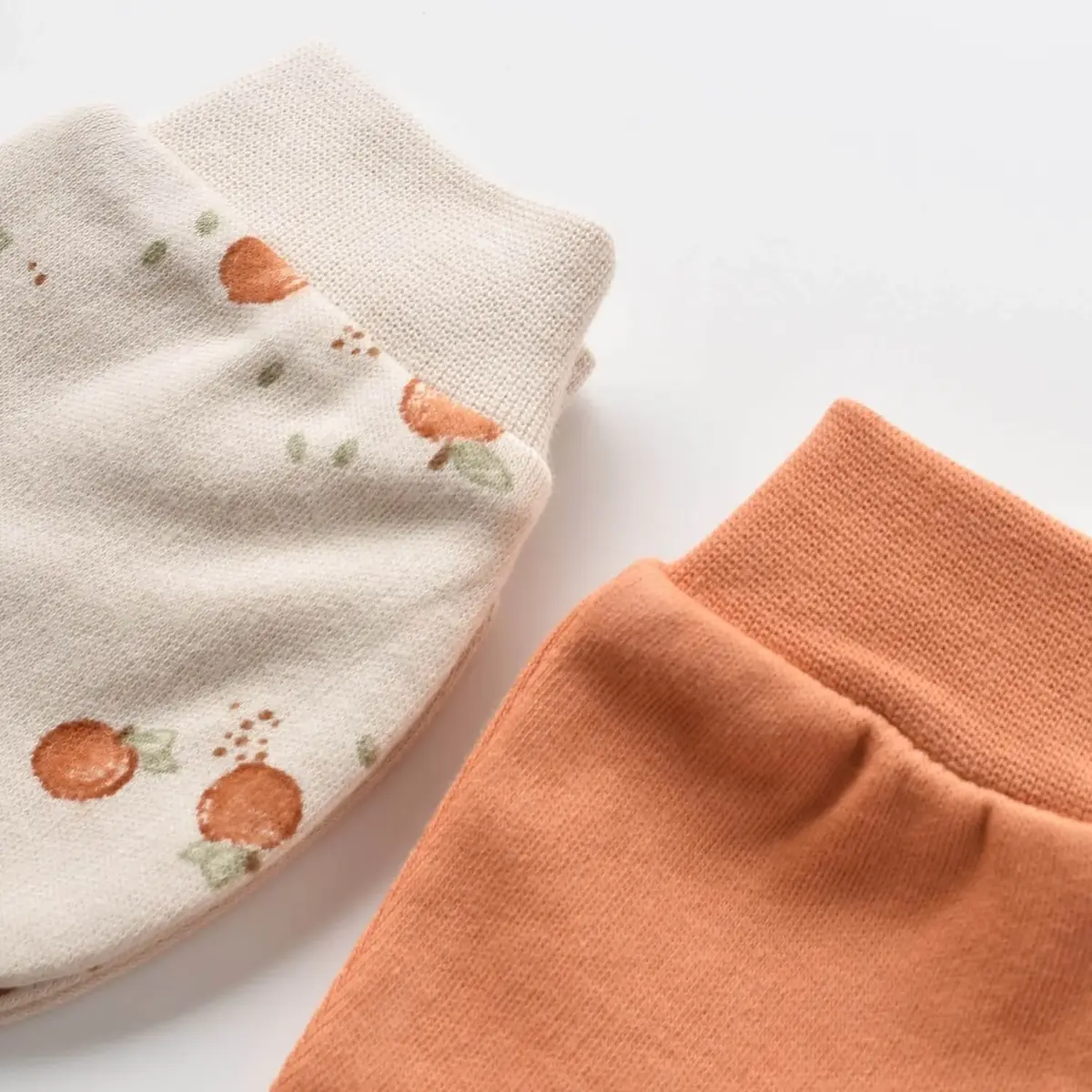 Bibaby Organik Eldiven 2li Summer Fruit Light Cream Caramel