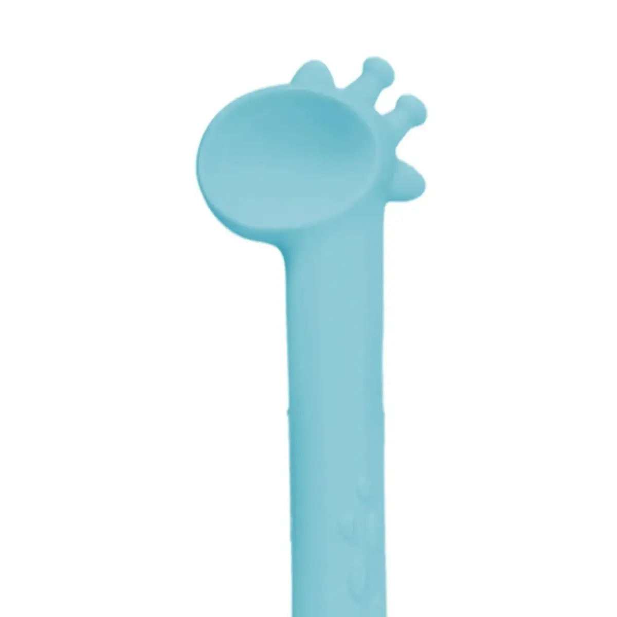 BM Care Çok Amaçlı Mama Çatal Kaşık Zürafa Mavi