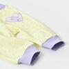 Bibaby Organik Pantolon Patiksiz Love You Baby Yellow Lavander