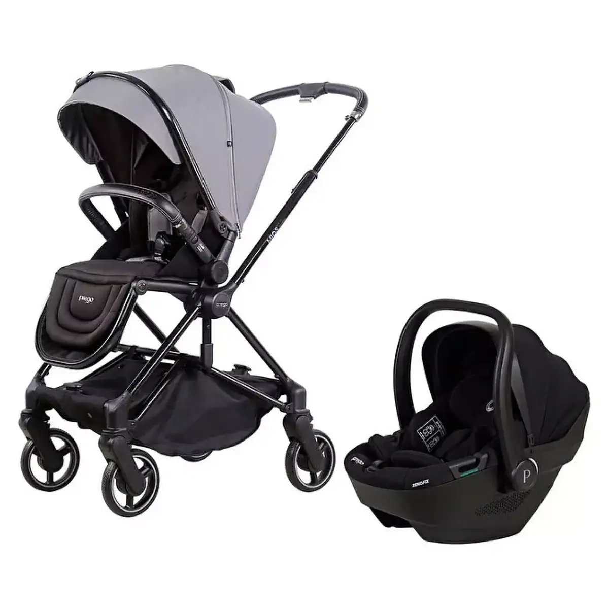 Prego 2415 Mios Premium I-Size Travel Sistem Bebek Arabası Gri