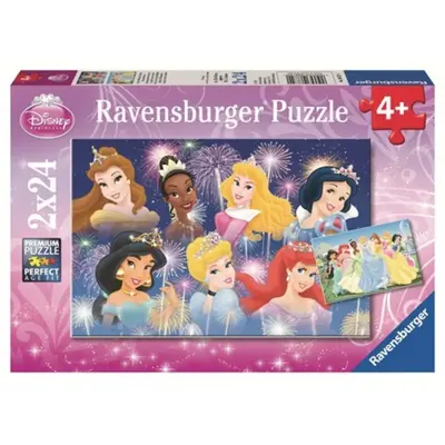 Ravensburger Puzzle 2x24 Parça Disney Prensesler