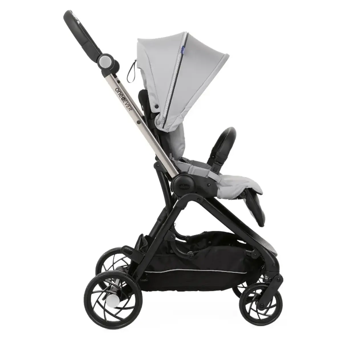 Chicco One4Ever Bebek Arabası Silver Leaf