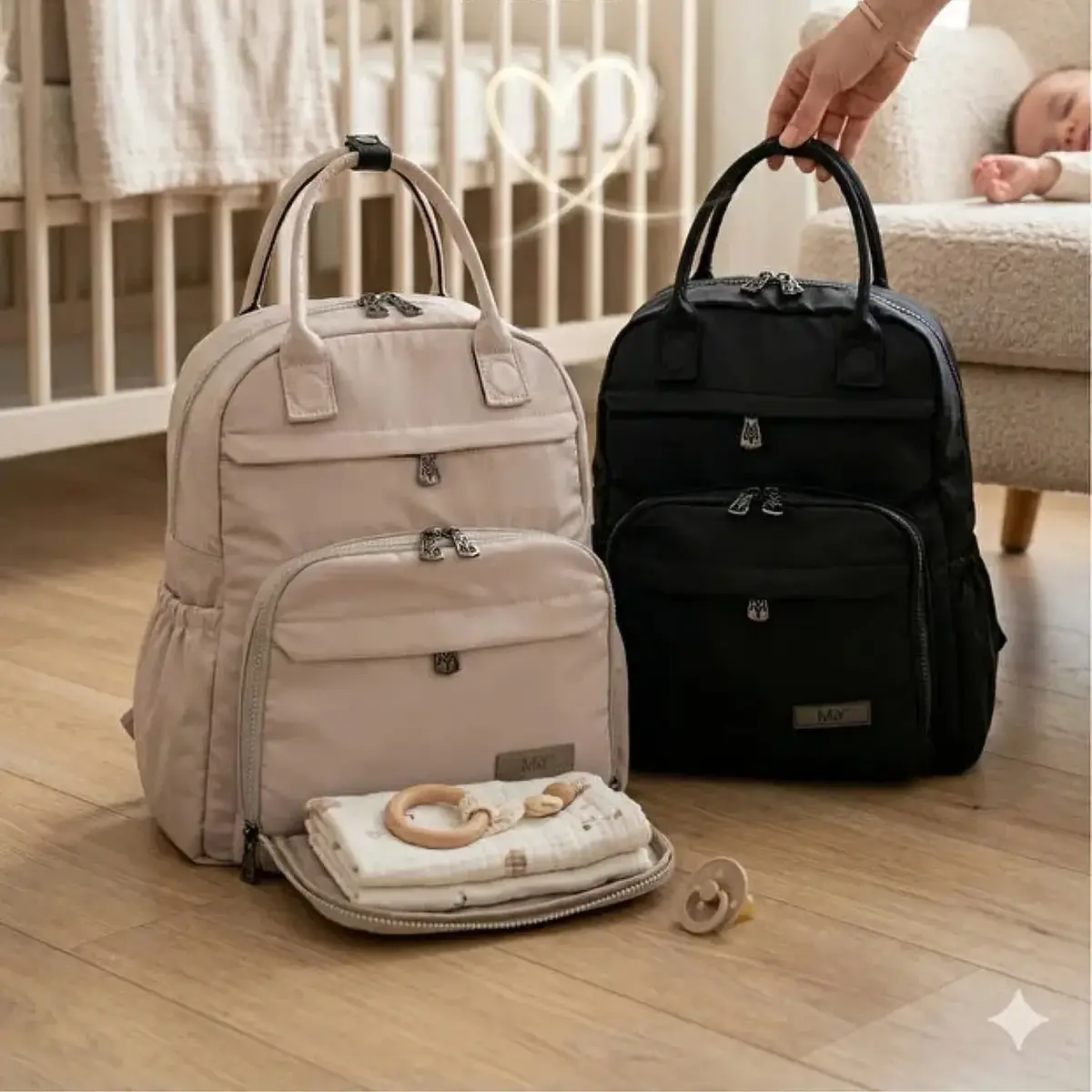 M&Y Collection Vilda Sırt Çantası Siyah