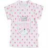 Bibaby T-Shirt Bimboo Beyaz Puanlı