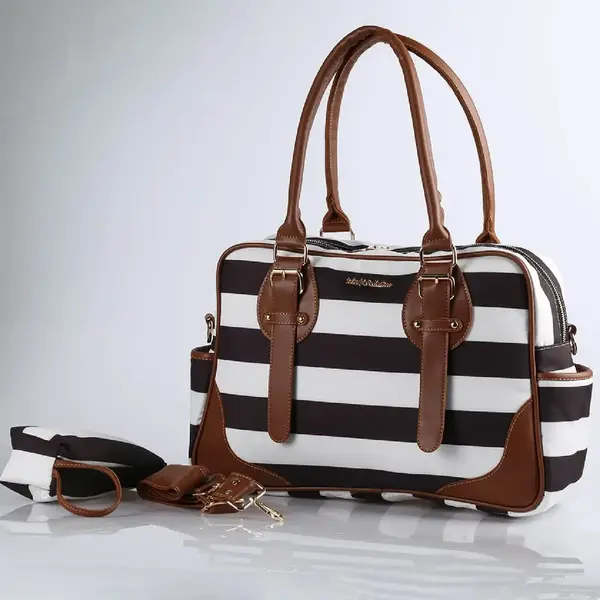 M&Y Collection Zebra Anne Bebek Bakım Çantası Siyah