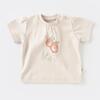 Bibaby Organik 2li Takım Şortlu Summer Fruit Light Cream - Caramel