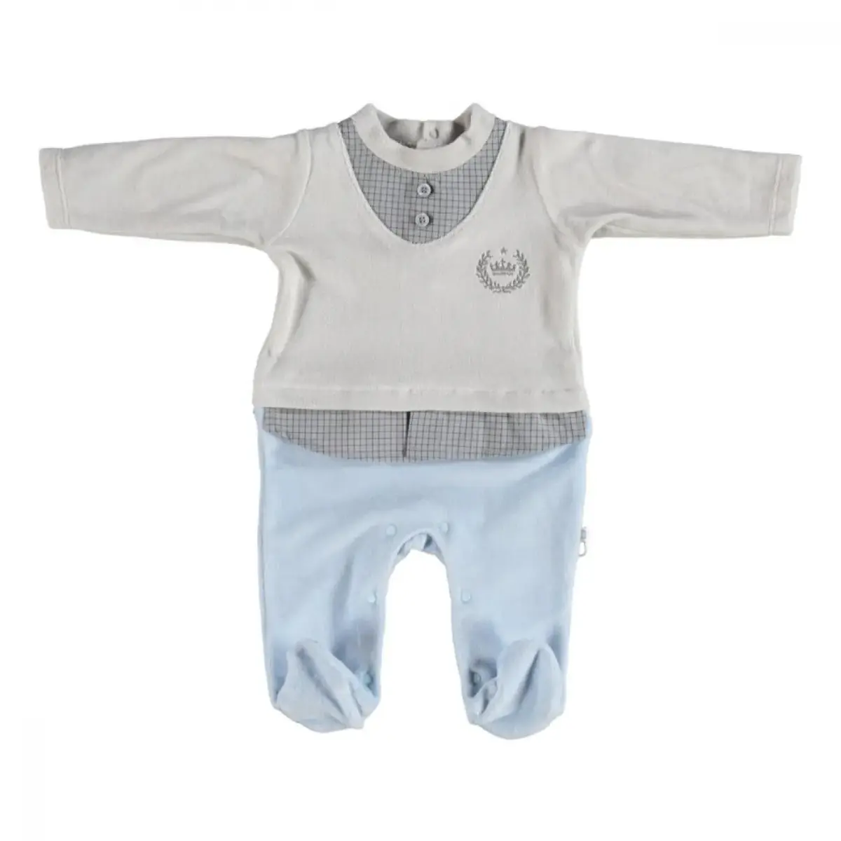 Bibaby Tulum King Boys Gri - Mavi Bibaby Tulum King Boys Gri - Mavi