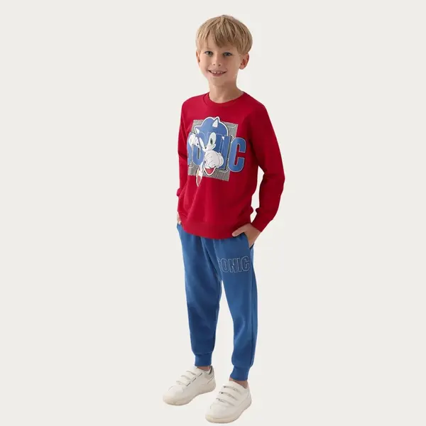 Modern Sonic Eşofman Takımı Kırmızı