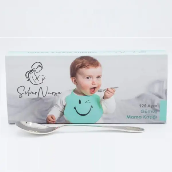 SilverNurse Gümüş Mama Kaşığı