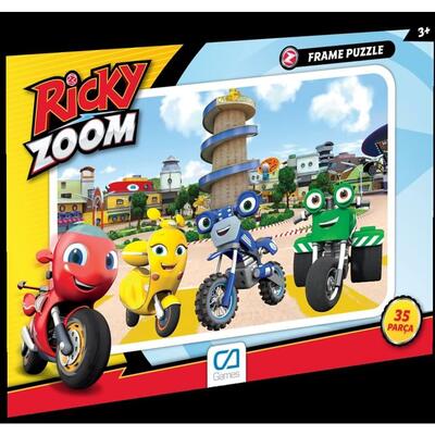 Ca Games Ricky Zoom Frame Puzzle 35 - 1