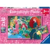 Ravensburger 2x12 Parçalı Puzzle WD Princess-076208