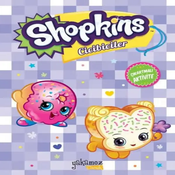 Shopkins Çıkarmalı Aktivite Mor