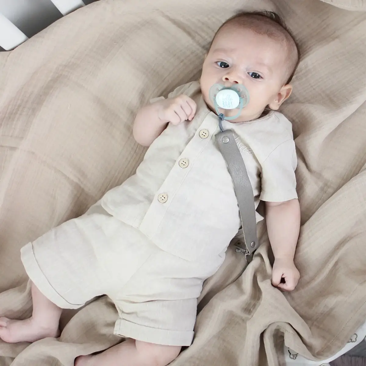 Bibaby Müslin Örtü Bistyle Bej