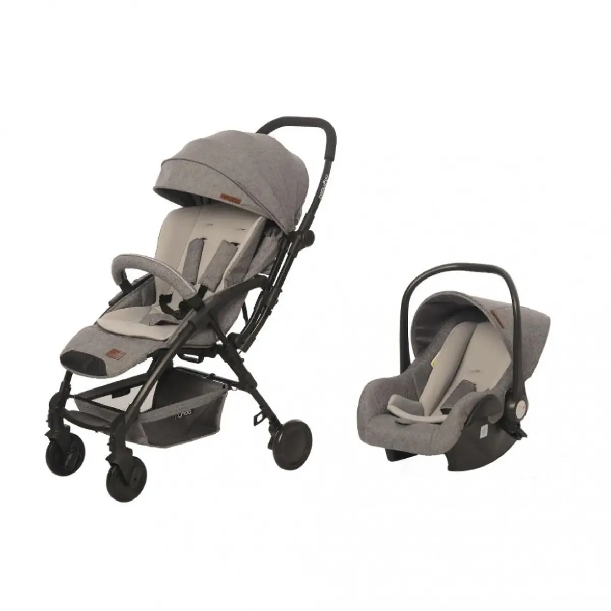 Baby2go Lindo Bebek Arabası Gri