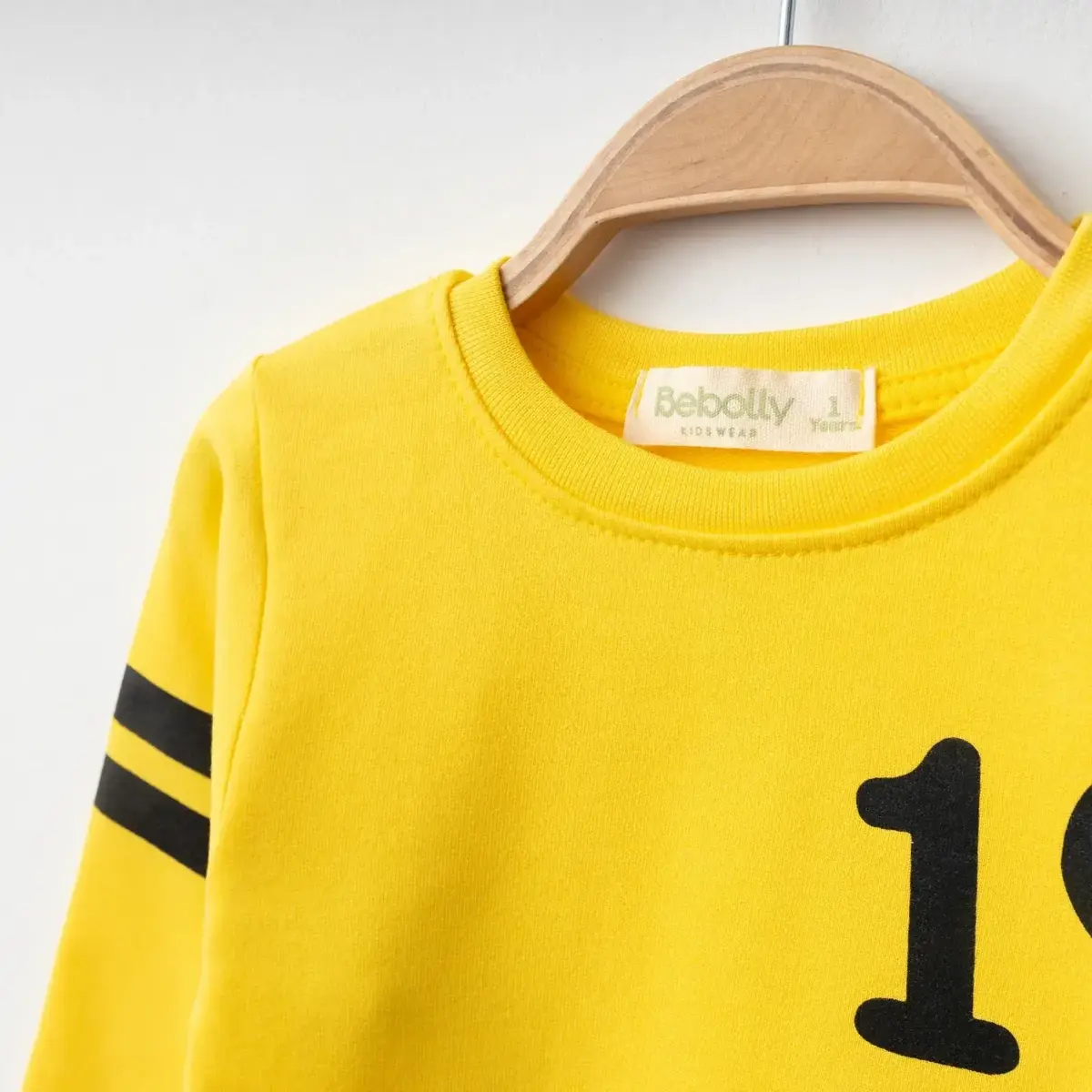 Bebolly Sweatshirt 1952 Baskılı Sarı