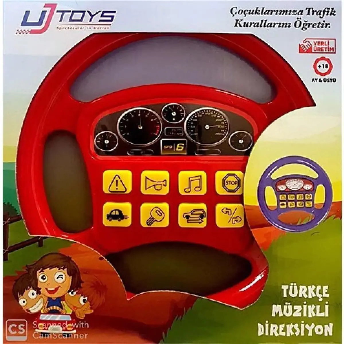 UJ Toys Eğitici Direksiyon Kutulu