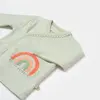 Bibaby Organik 3lü Takım Tiny Birds Ekru - Yeşil