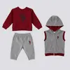 U.S. Polo 3lü Takım Bordo