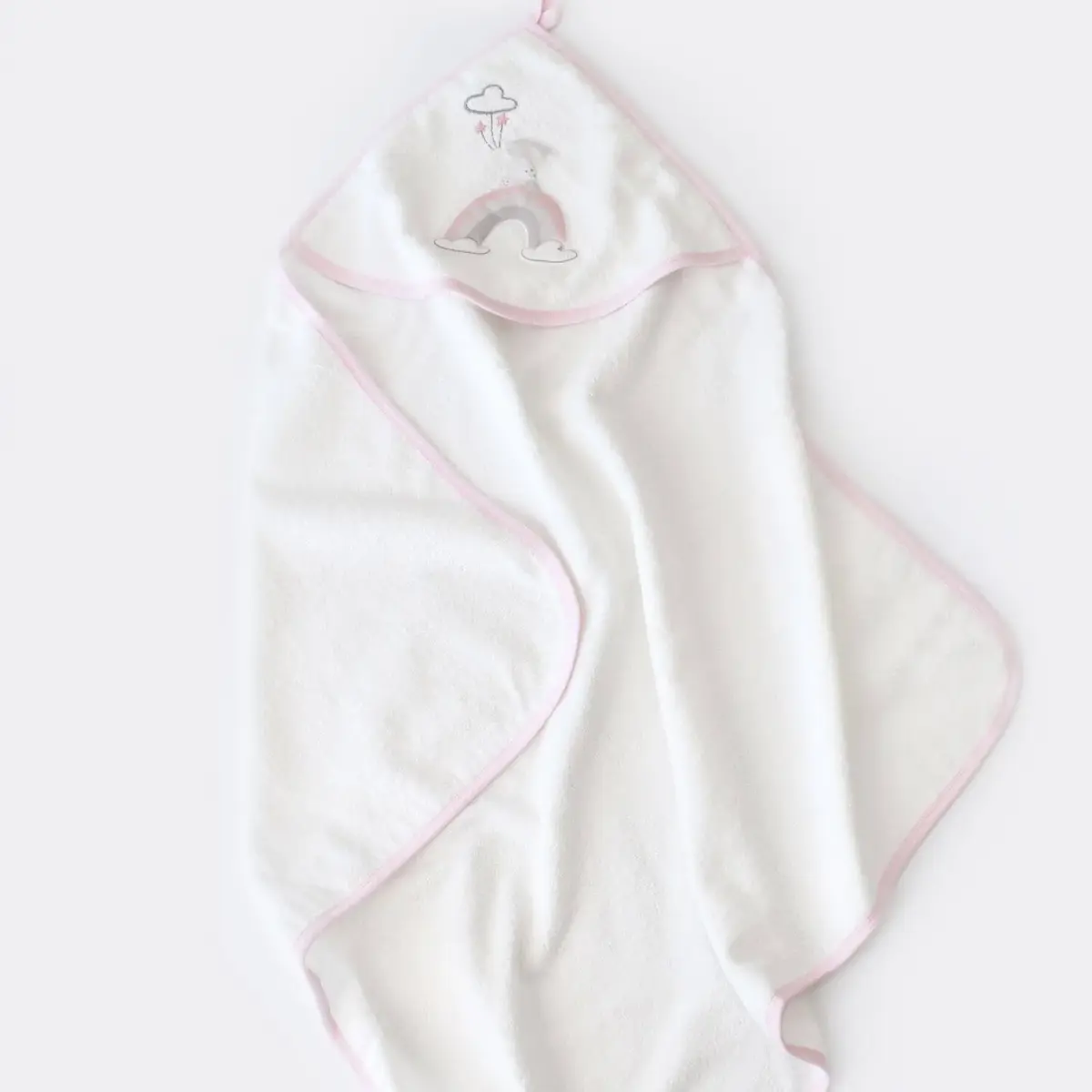 Bibaby Havlu Takımı Müslin Pretty Rabbit Pembe