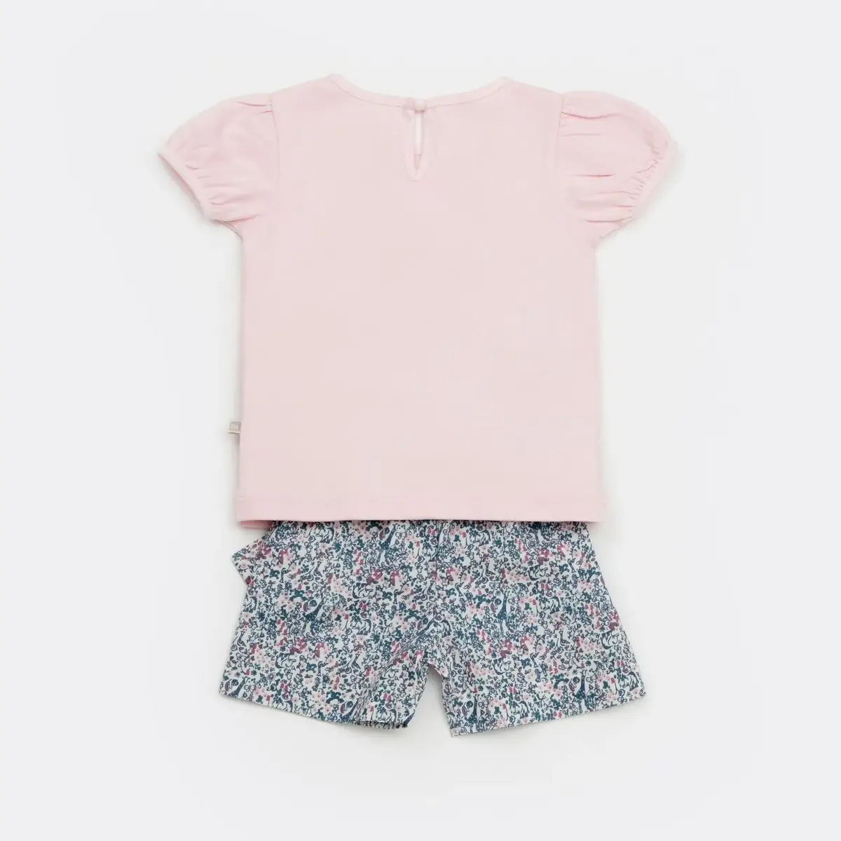 Bibaby 2li Takım Şortlu Cute Magic Bunny Pembe