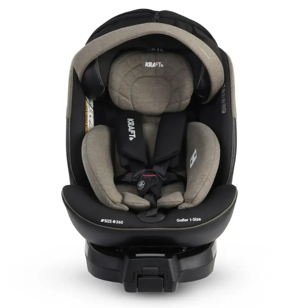 Kraft Galler I-Size Oto Koltuğu 0-36 Kg Bamboo Green