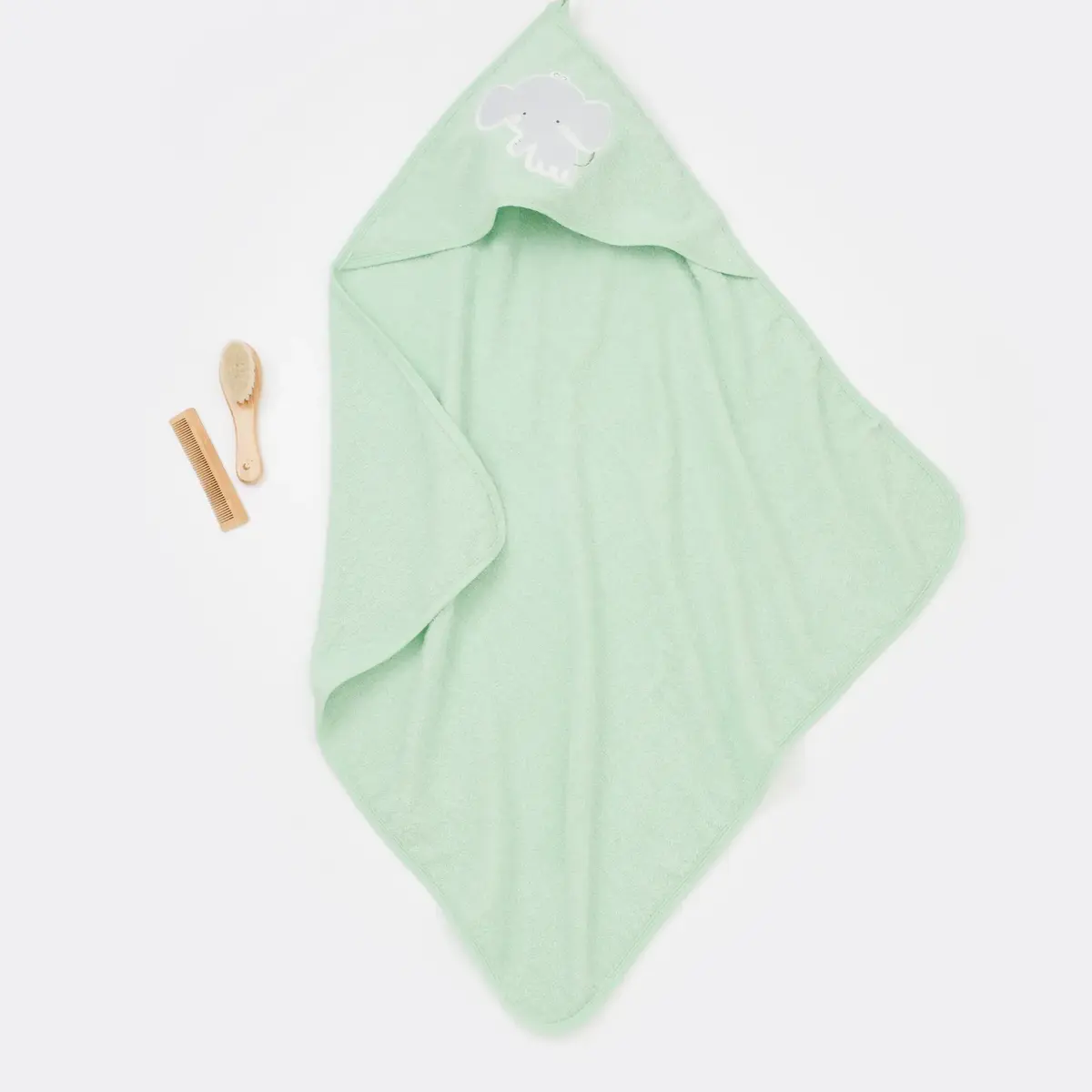 Bibaby Havlu Mini Elephant Yeşil