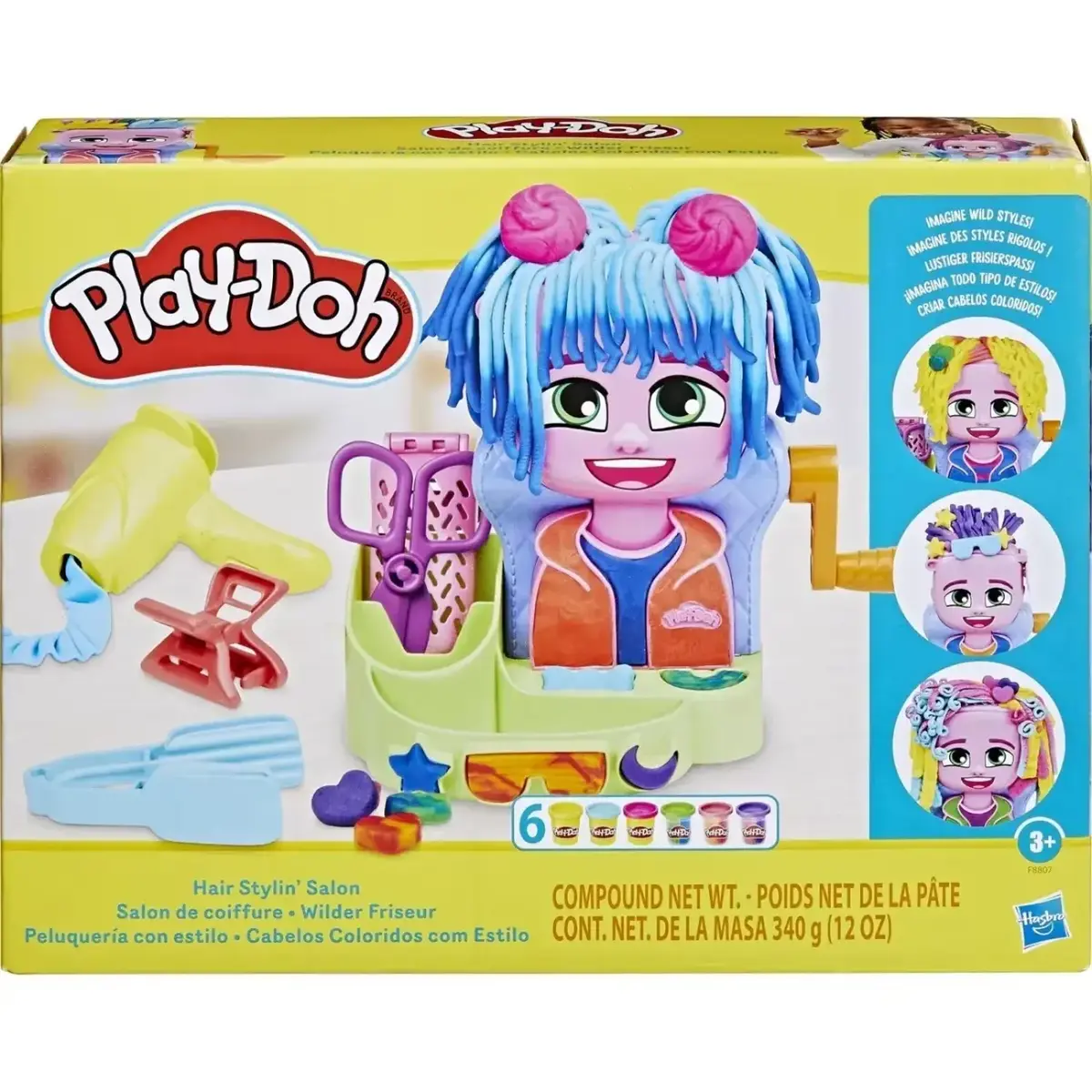 Play-Doh Renkli Kuaför Salonu