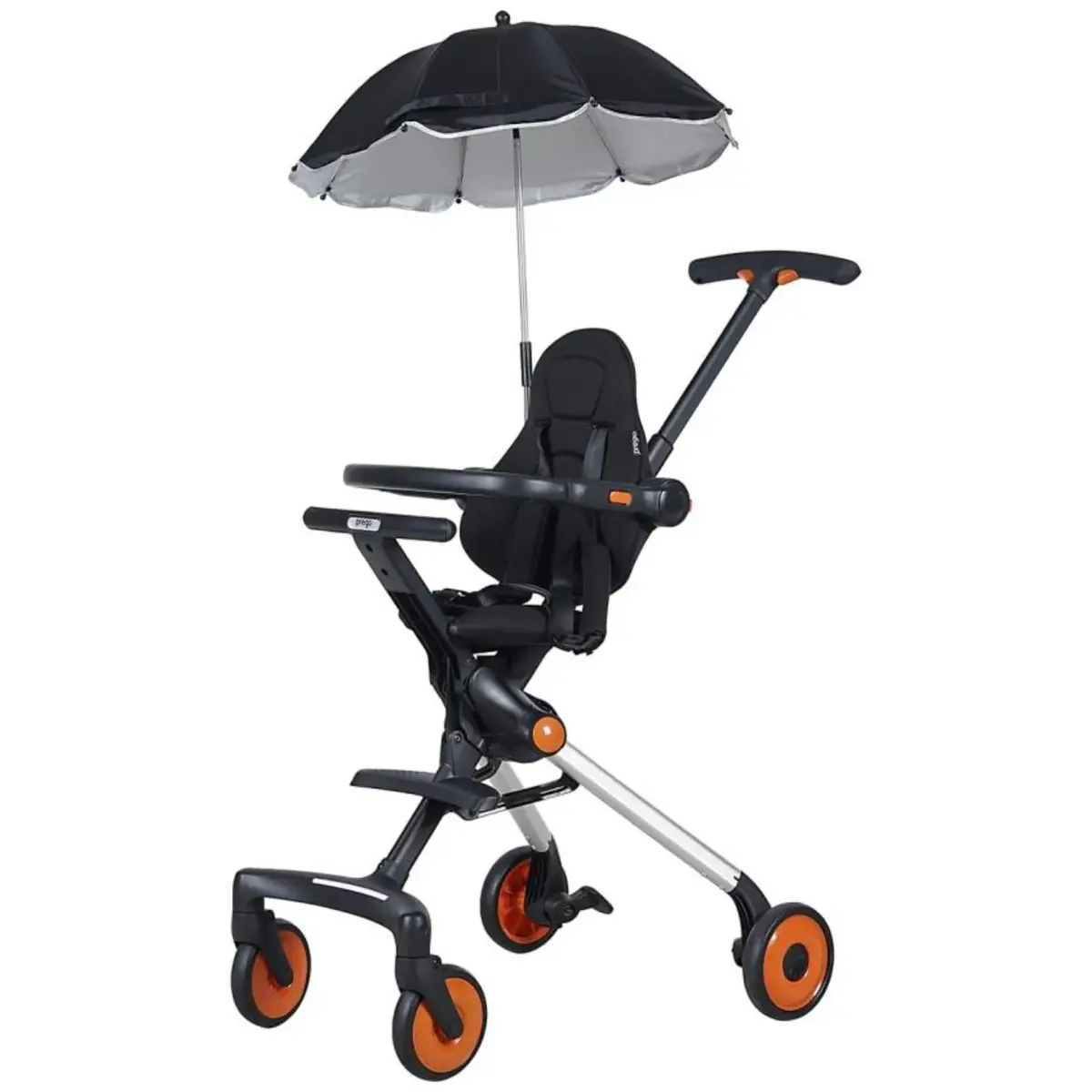 Prego 2226 Flex Bebek Arabası Turuncu