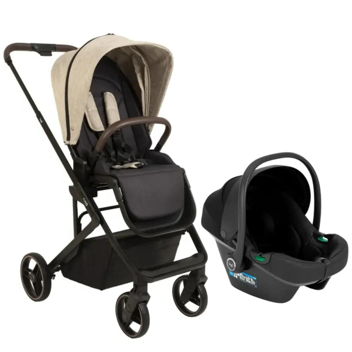 Bagi Neo2 Capsule Travel Sistem Bebek Arabası Beige