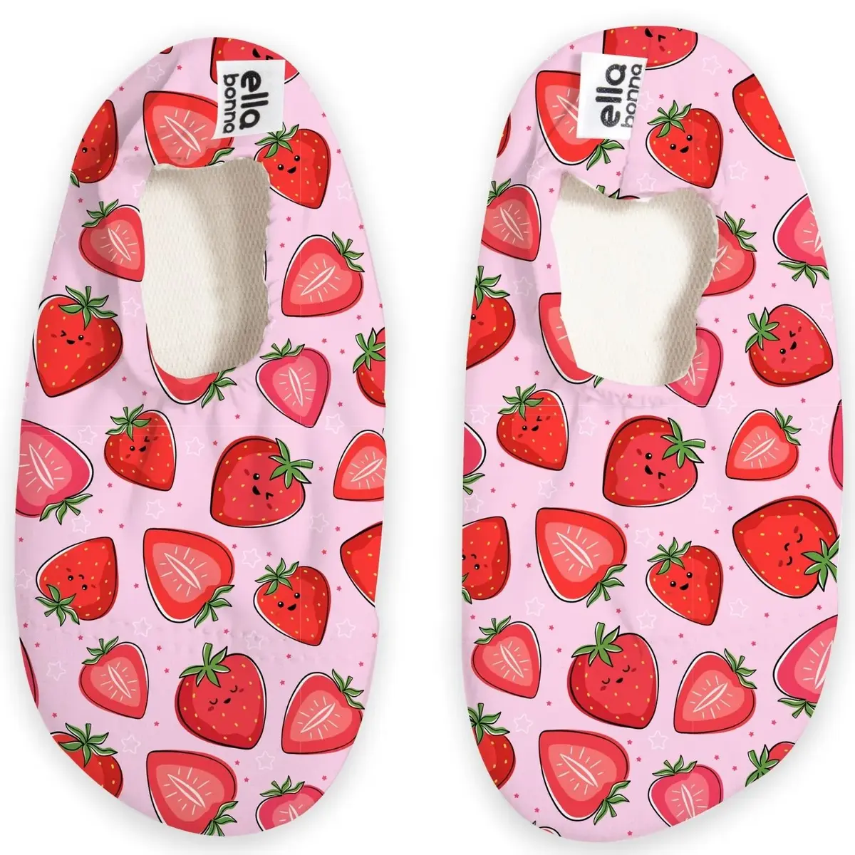 Ella Bonna Deniz Patiği Kaydırmaz Taban Çilekler Ella Bonna Deniz Patiği Kaydırmaz Taban Çilekler