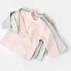 Bibaby Organik 2li Takım Nature In Waffle Pembe Melanj