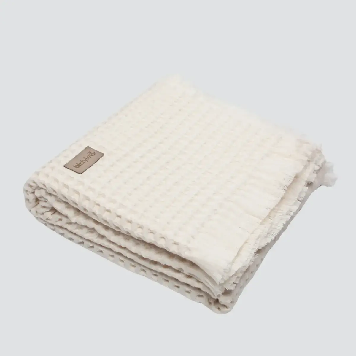 Bistyle Battaniye Pike Style Baby 110x110cm Ekru