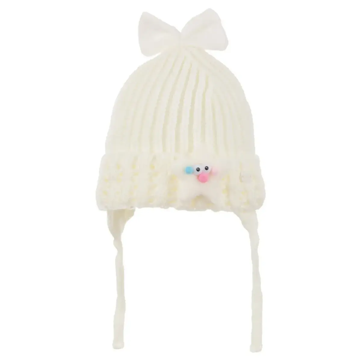 Kitti Bere Kulaklı 1-4 Yaş Krem Asortili