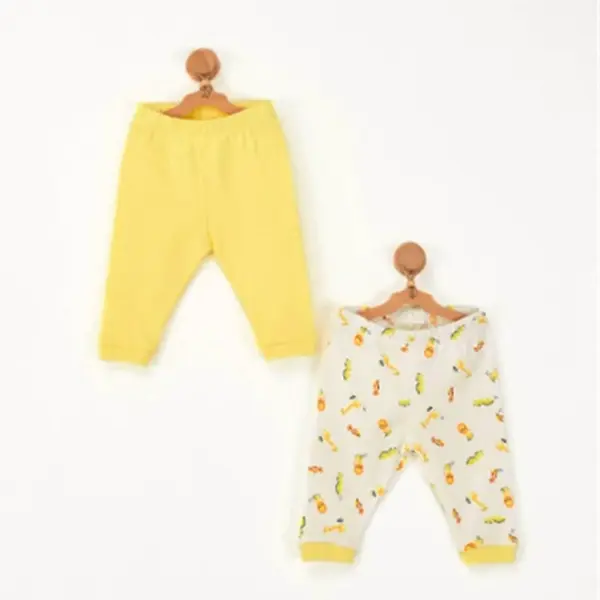 Andy Wawa Pantolon 2li Cute Curocodile Sarı
