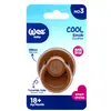 Wee Baby Cool Yuvarlak Uçlu Silikon Emzik No:3 18+ Ay